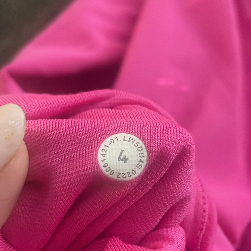 Lululemon Sonic Pink Double-Lined Align - Picture 2 of 3